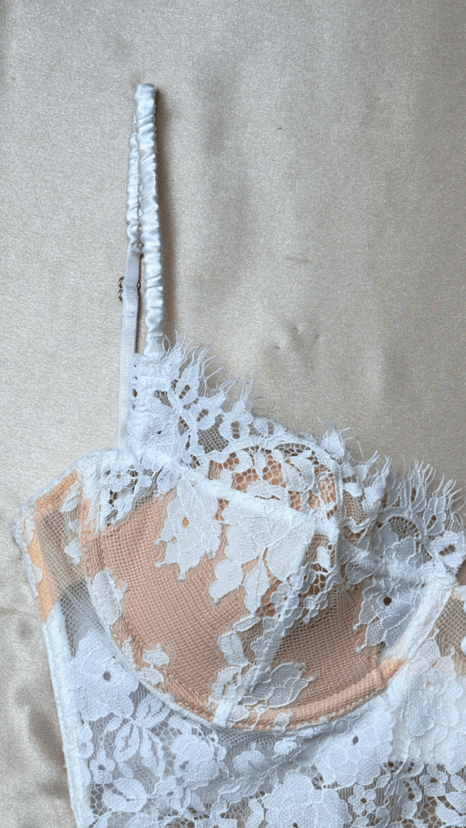 Tiffany White Bralette - TRÈS FOU OR SOMETHING