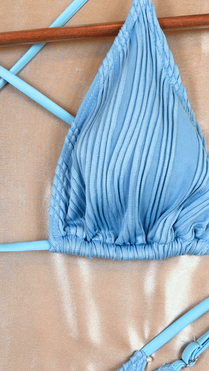 True Blue One Piece Swim Suit - TRÈS FOU OR SOMETHING