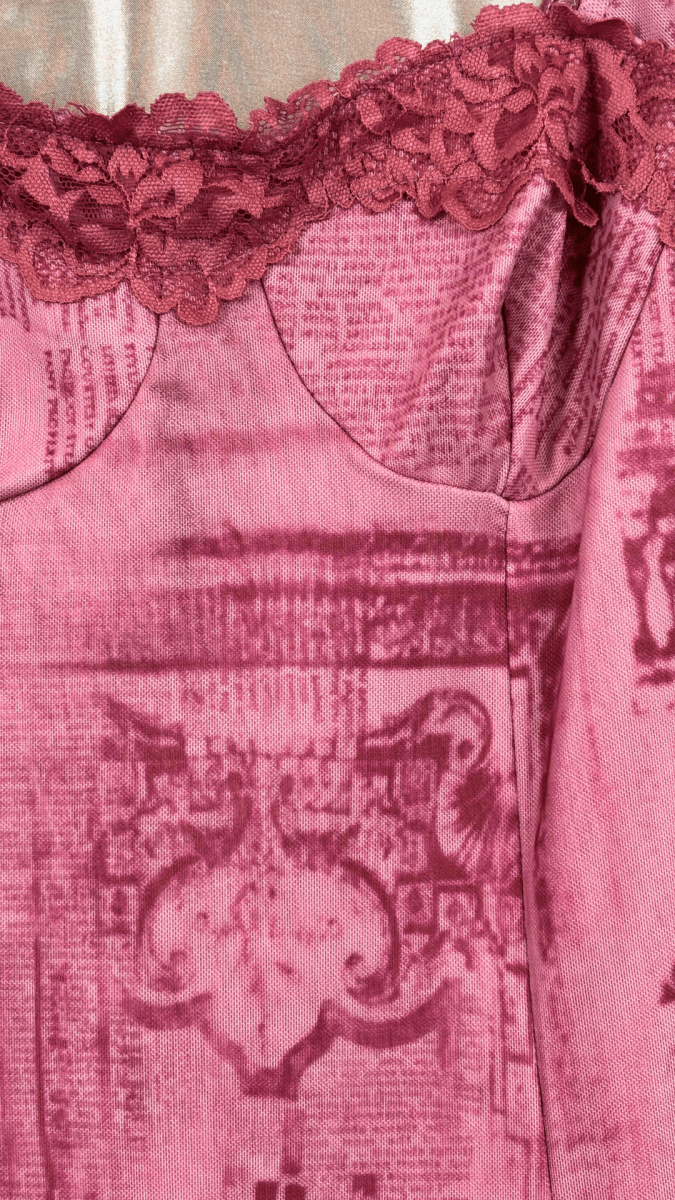 Velvety Articles Dress - TRÈS FOU OR SOMETHING
