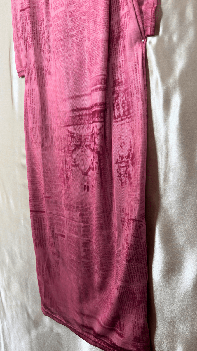 Velvety Articles Dress - TRÈS FOU OR SOMETHING