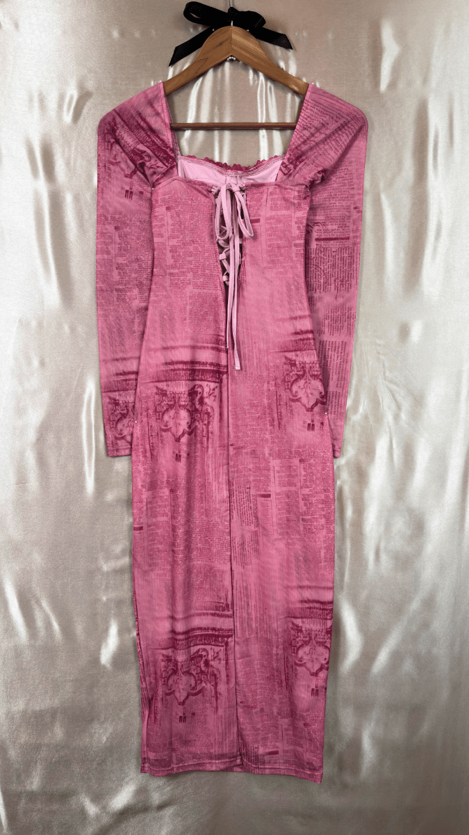 Velvety Articles Dress - TRÈS FOU OR SOMETHING
