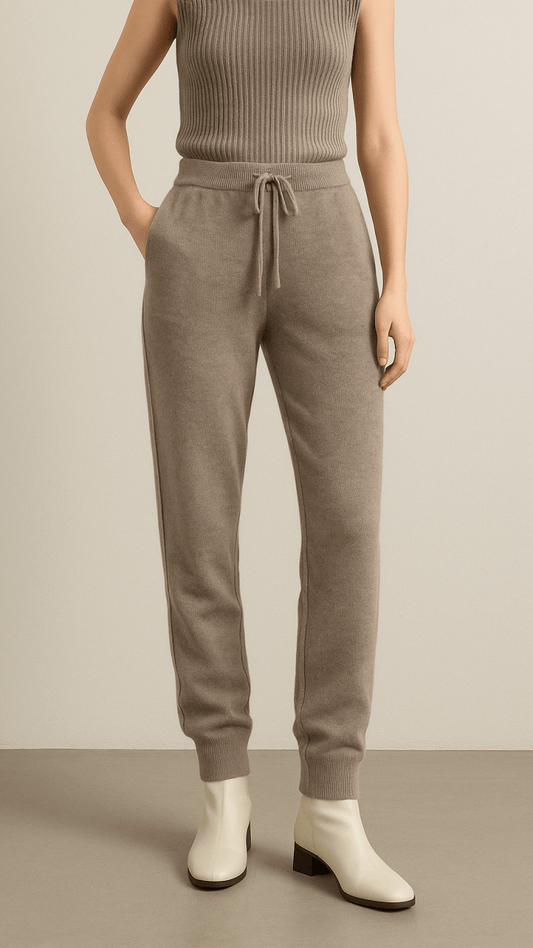 Woolly Luxe Sable Jogger - TRÈS FOU OR SOMETHING