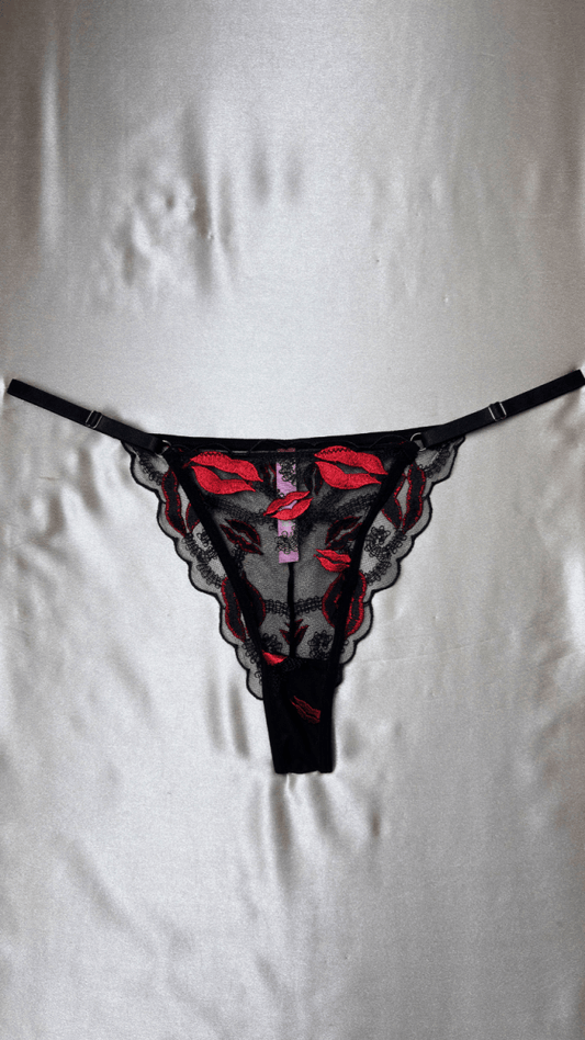 XOXO Black Panty - TRÈS FOU OR SOMETHING