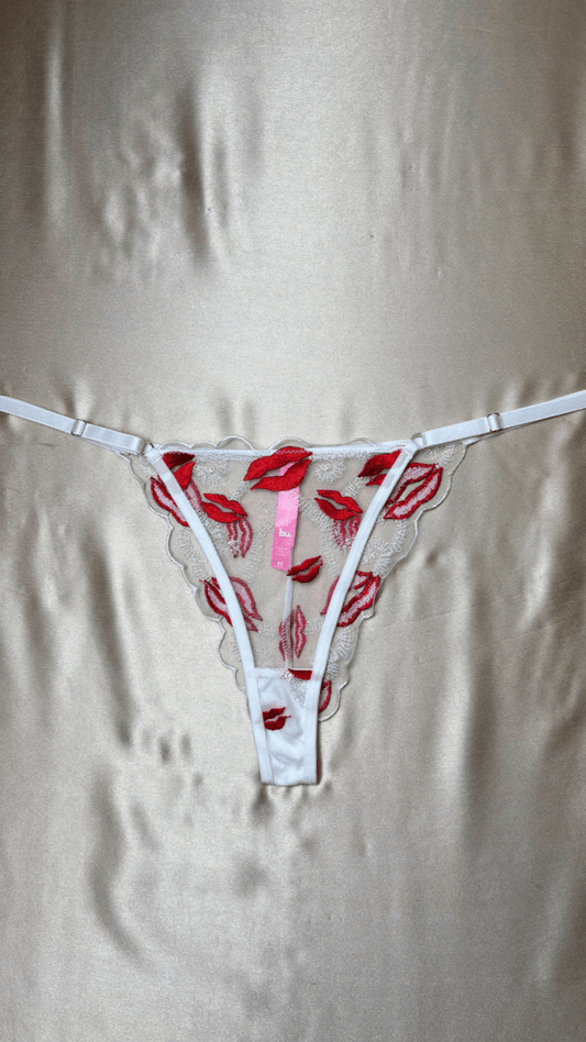 XOXO White Panty - TRÈS FOU OR SOMETHING