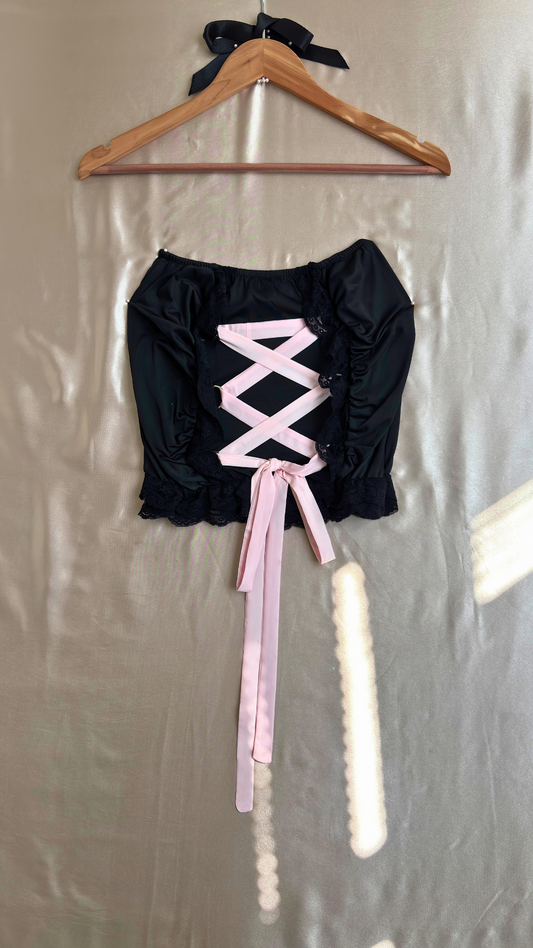 Pink Ribbon Tease Skirt TRÈS FOU OR SOMETHING