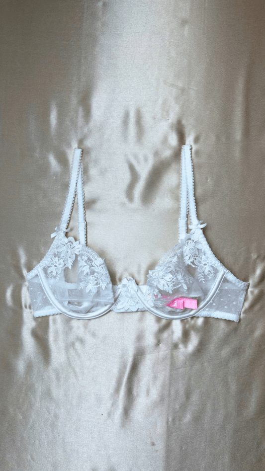 Amee White Bra - TRÈS FOU OR SOMETHING