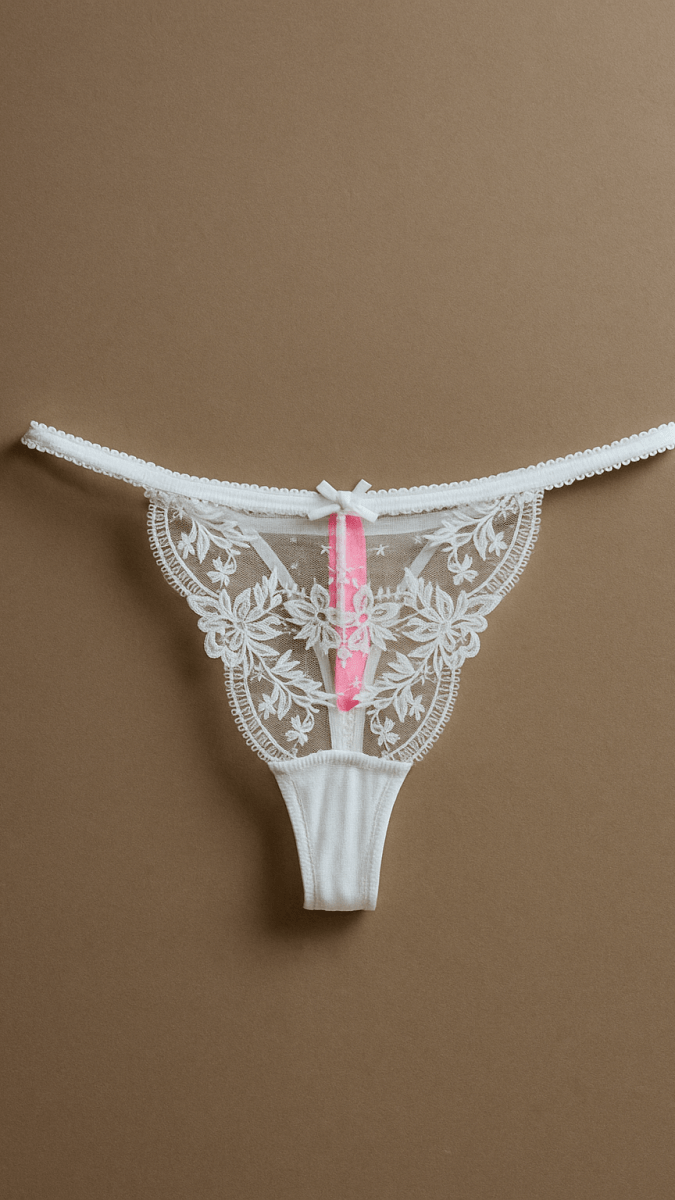 Amee White Panty - CHAMBRE 535