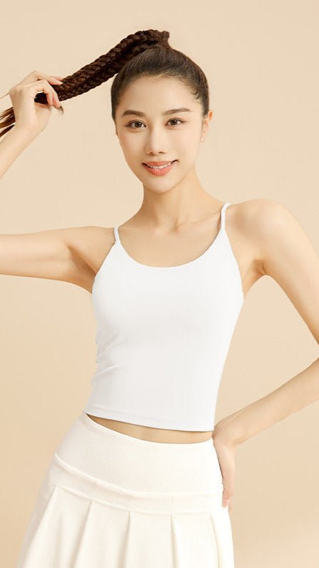 Athleisure Built - in Bra Tank Top - CHAMBRE 535