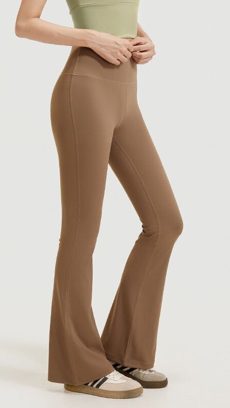 Athleisure Flare Leg Pants - CHAMBRE 535