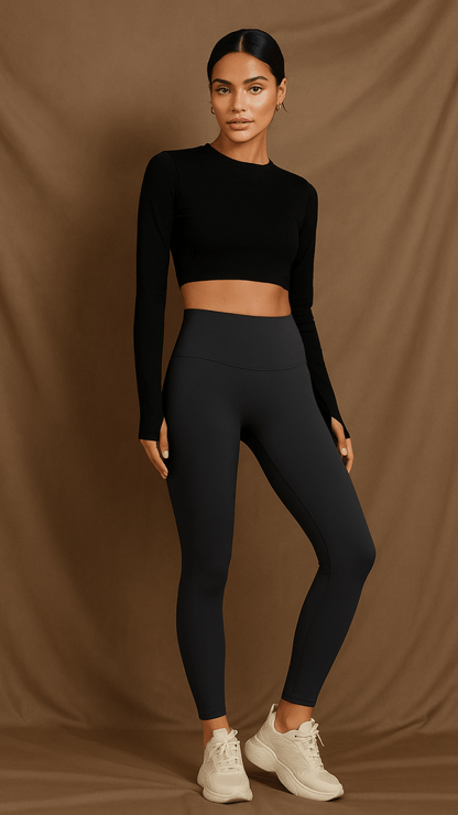 Athleisure Skinny Leg Pants - CHAMBRE 535