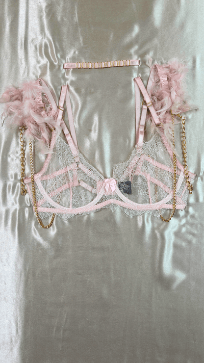 Babygirl Feathers Bra - TRÈS FOU OR SOMETHING