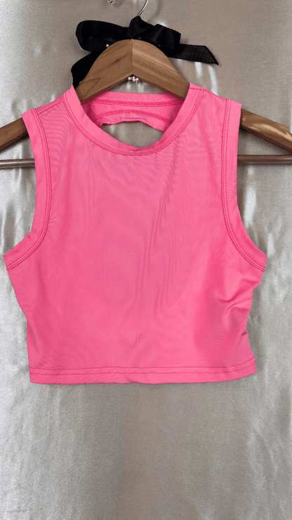 Beachy Open Back Crop Top - TRÈS FOU OR SOMETHING