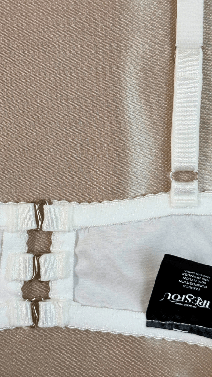 Black on White Tassels Bra - TRÈS FOU OR SOMETHING