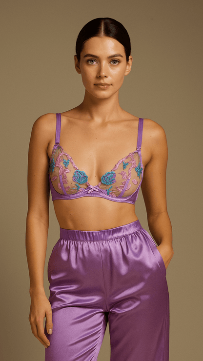 Bri Ella Lavender Bra - CHAMBRE 535