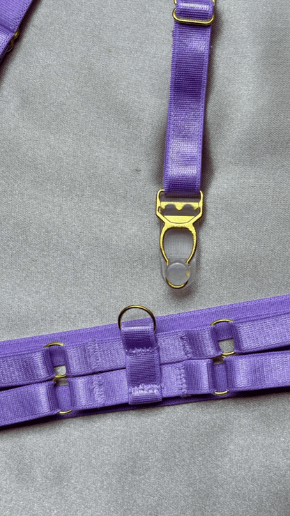 Bri Ella Lavender Garter - TRÈS FOU OR SOMETHING