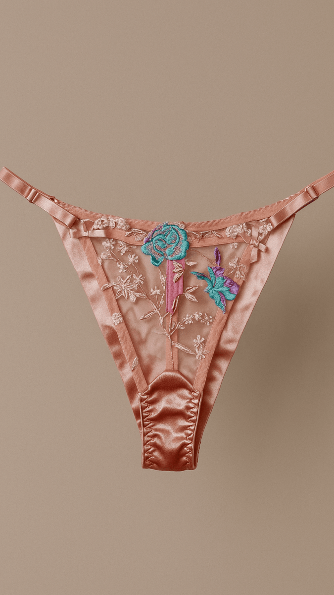 Bri Ella Rose Gold Panty - CHAMBRE 535