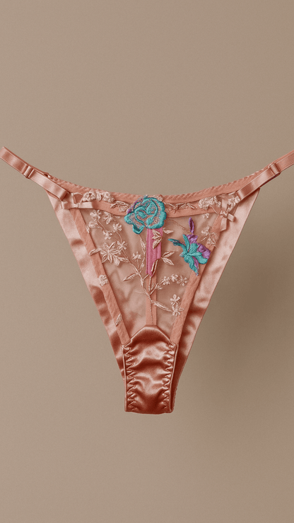 Bri Ella Rose Gold Panty - CHAMBRE 535