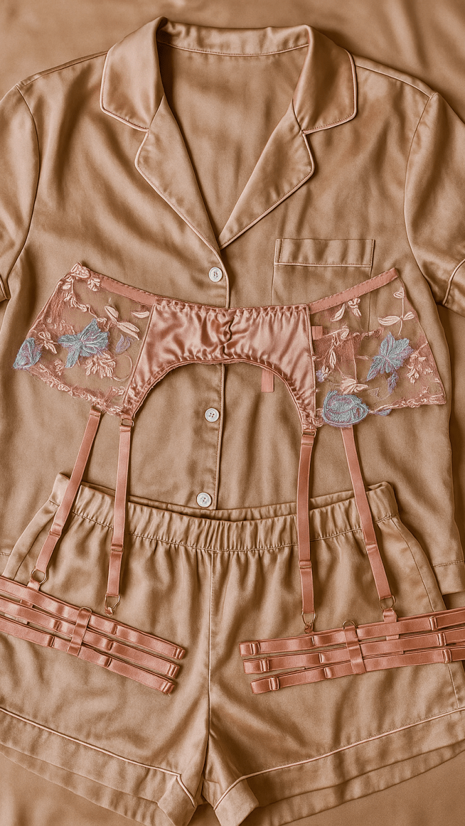 Brielle Rose Gold Garter - CHAMBRE 535