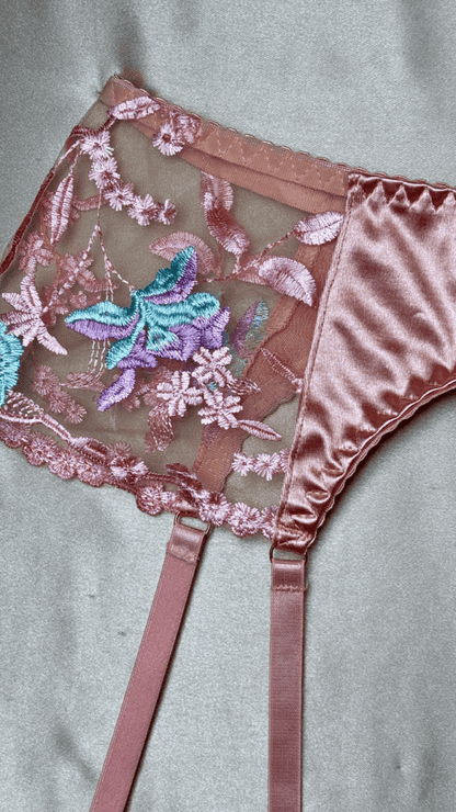 Brielle Rose Gold Garter - TRÈS FOU OR SOMETHING