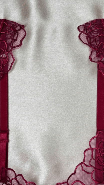 Burgundy Bra - TRÈS FOU OR SOMETHING