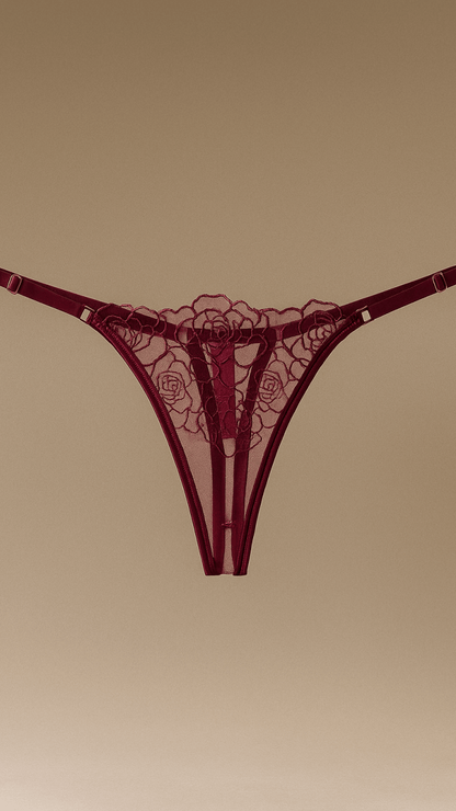 Burgundy Panty - CHAMBRE 535