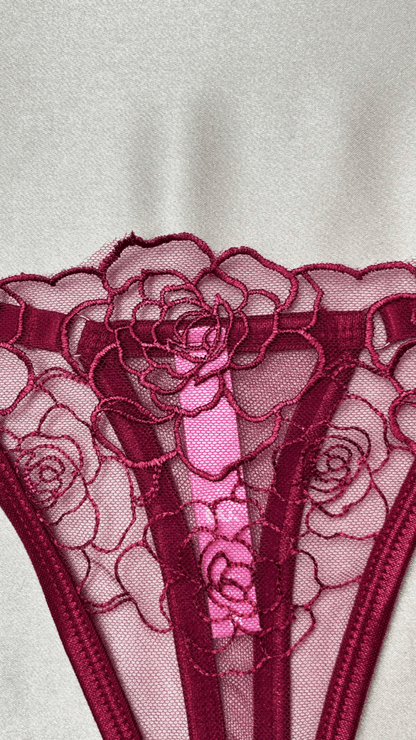 Burgundy Panty - TRÈS FOU OR SOMETHING