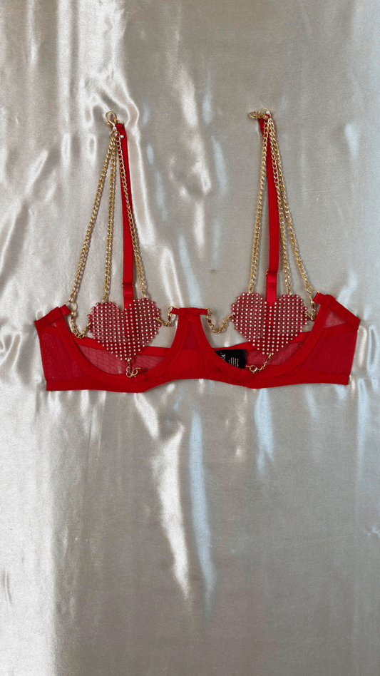 Cabaret Hearts Bra - TRÈS FOU OR SOMETHING