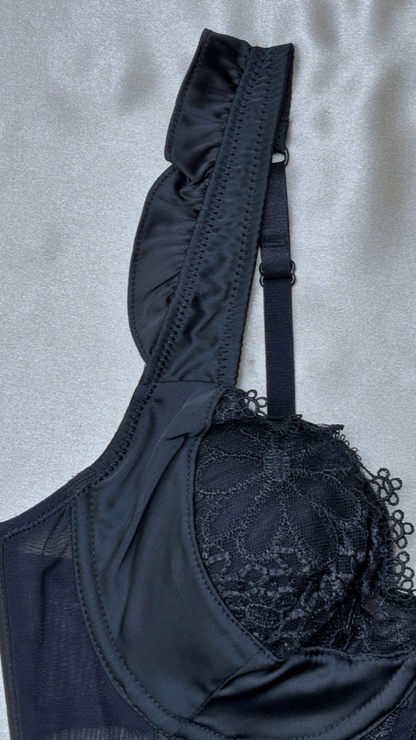 Cecile Black Bustier - TRÈS FOU OR SOMETHING
