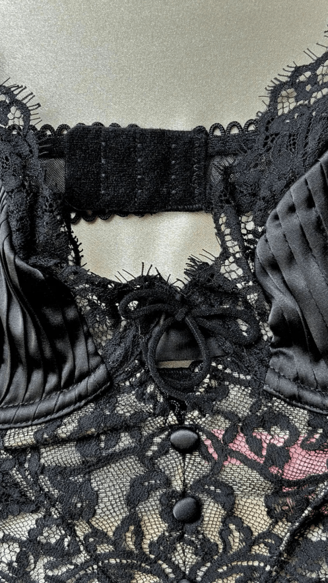Celine Black Bralette - TRÈS FOU OR SOMETHING