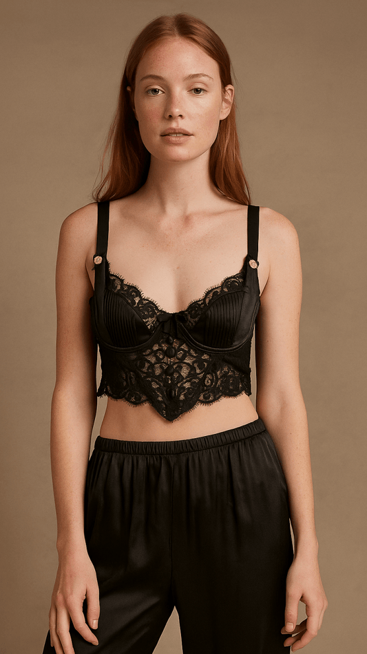 Celine Black Bralette - CHAMBRE 535