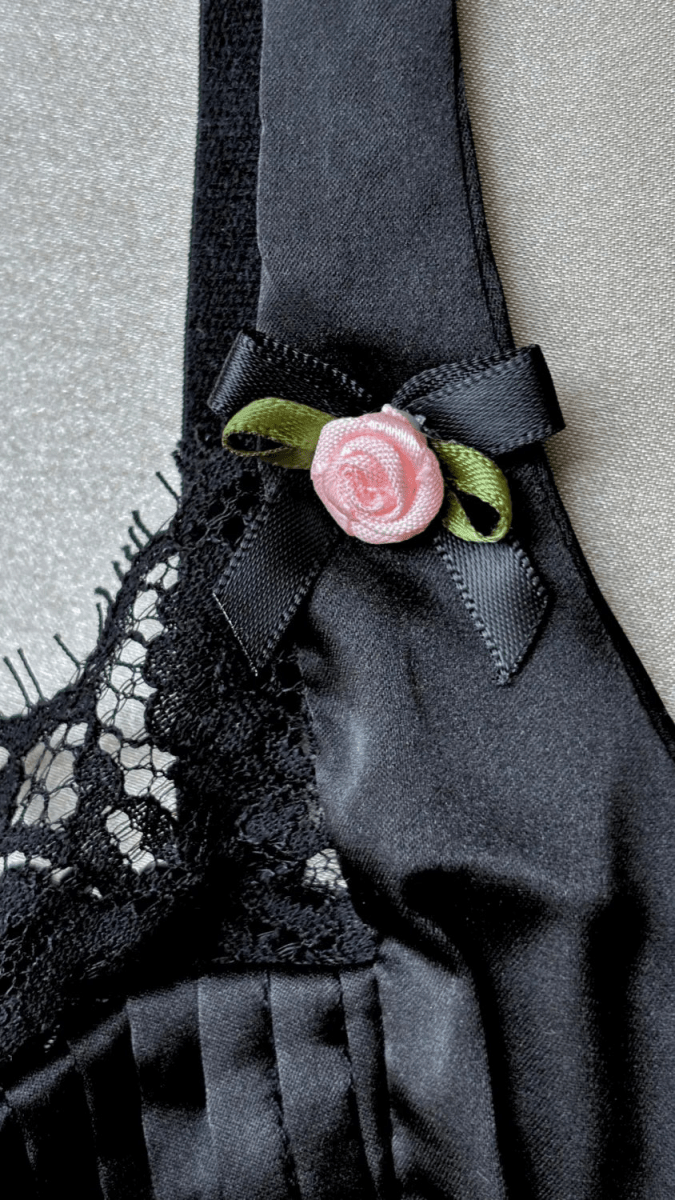 Celine Black Bralette - TRÈS FOU OR SOMETHING