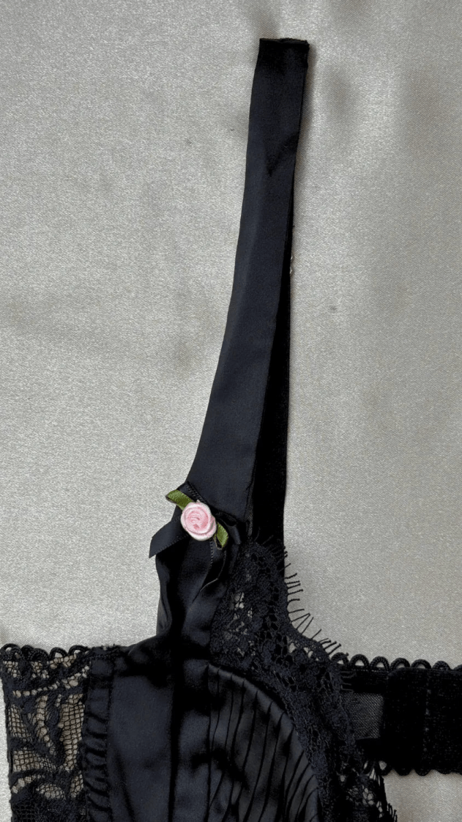 Celine Black Bralette - TRÈS FOU OR SOMETHING