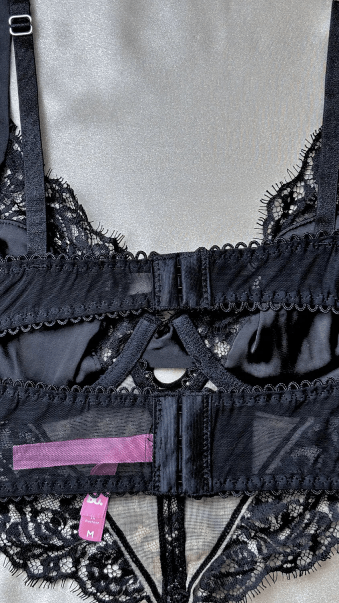 Celine Black Bralette - TRÈS FOU OR SOMETHING
