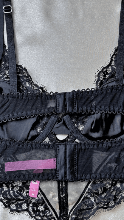 Celine Black Bralette - TRÈS FOU OR SOMETHING