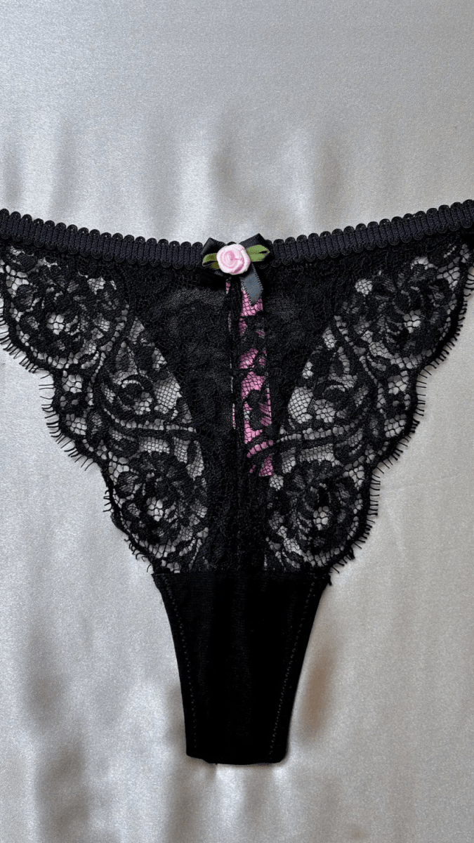 Celine Black Panty - TRÈS FOU OR SOMETHING