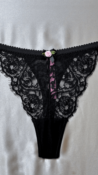 Celine Black Panty - TRÈS FOU OR SOMETHING