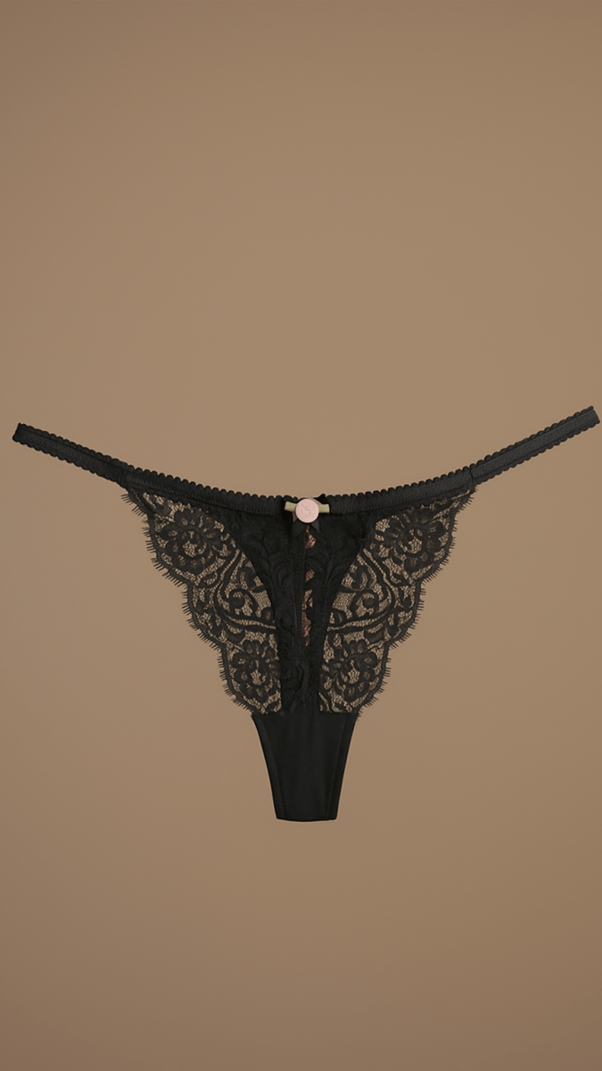 Celine Black Panty - CHAMBRE 535