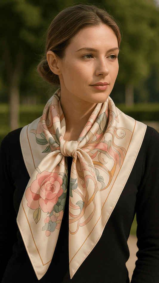 Champagne Scarf - TRÈS FOU OR SOMETHING