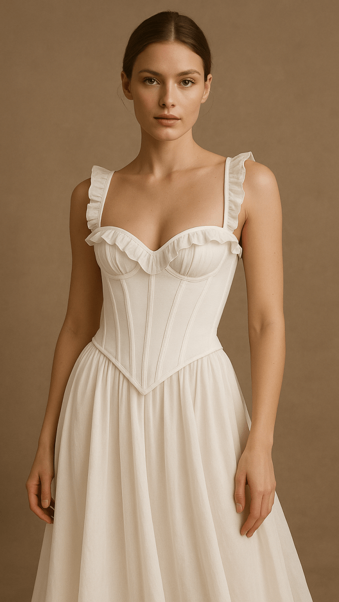 Coquette Ruffle Top - CHAMBRE 535