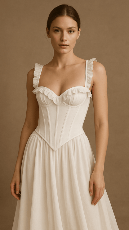 Coquette Ruffle Top - CHAMBRE 535