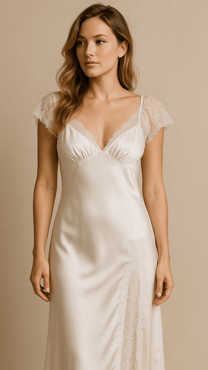 Demure Nightgown Dress - TRÈS FOU OR SOMETHING