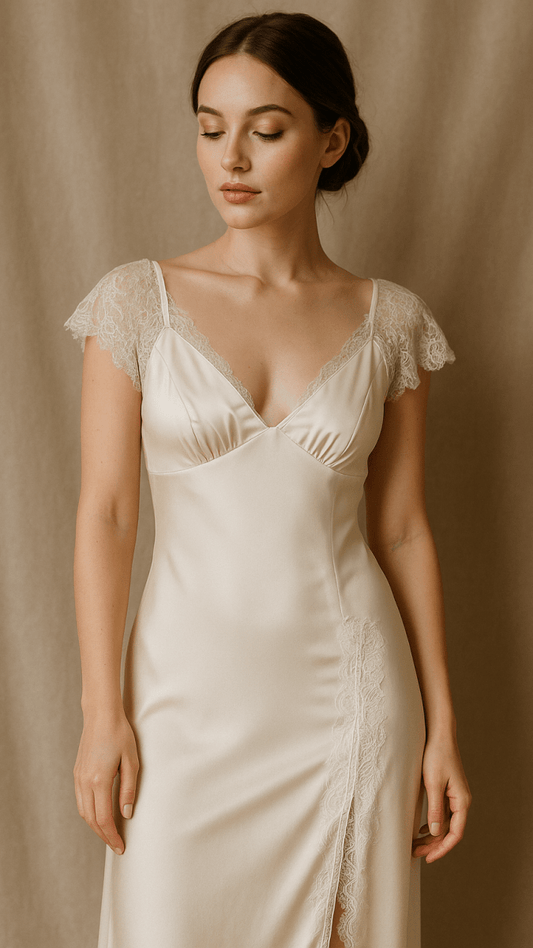 Demure Nightgown Dress - TRÈS FOU OR SOMETHING