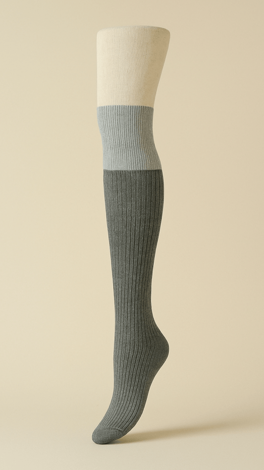 Duoshade Knee Socks - TRÈS FOU OR SOMETHING