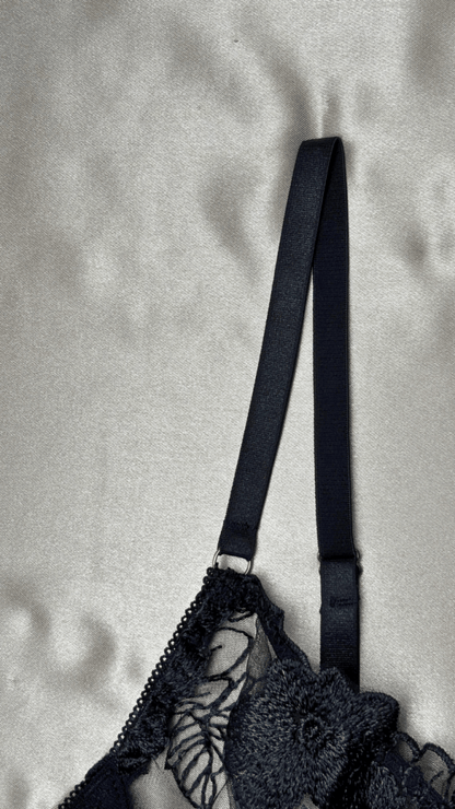 Eden Black Bra - TRÈS FOU OR SOMETHING