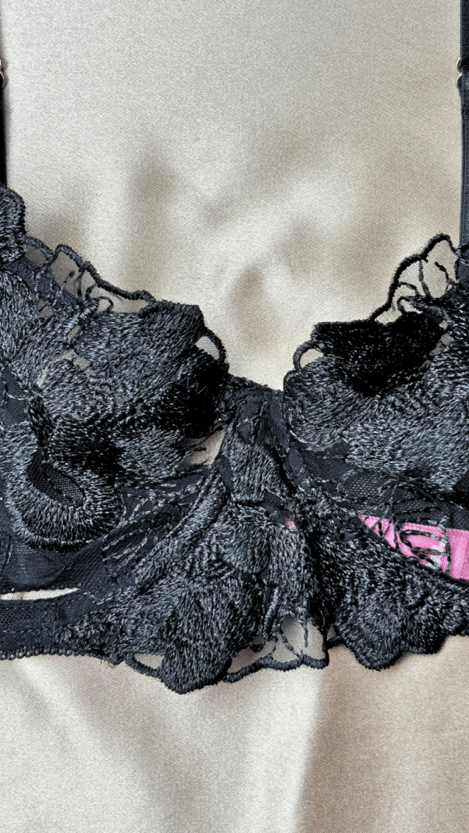 Eden Black Bra - TRÈS FOU OR SOMETHING