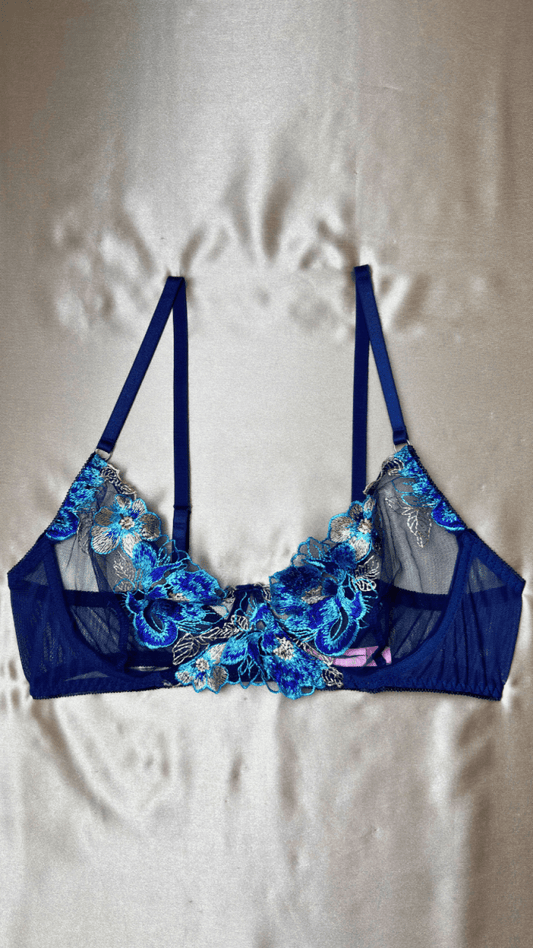 Eden Blue Bra - TRÈS FOU OR SOMETHING