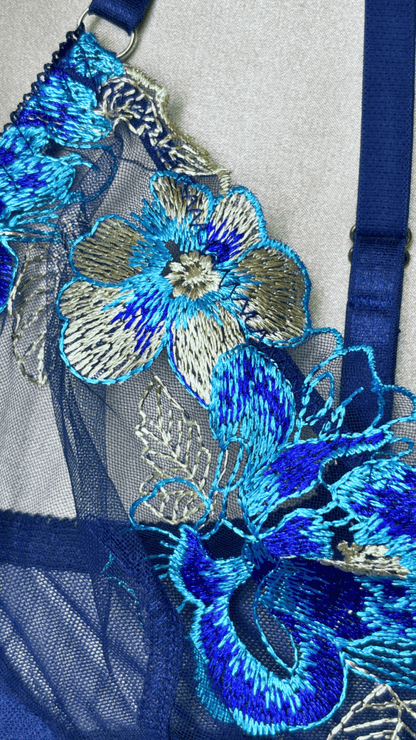 Eden Blue Bra - TRÈS FOU OR SOMETHING