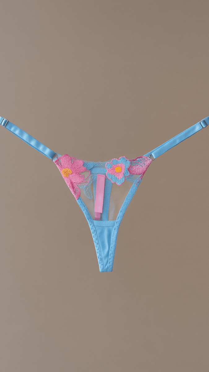 Eden Light Blue Panty - CHAMBRE 535