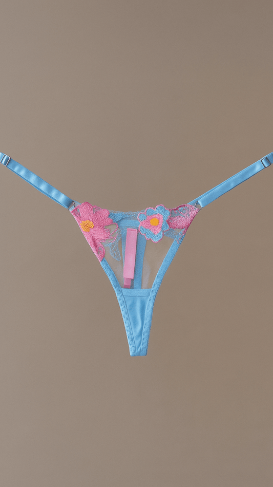 Eden Light Blue Panty - CHAMBRE 535