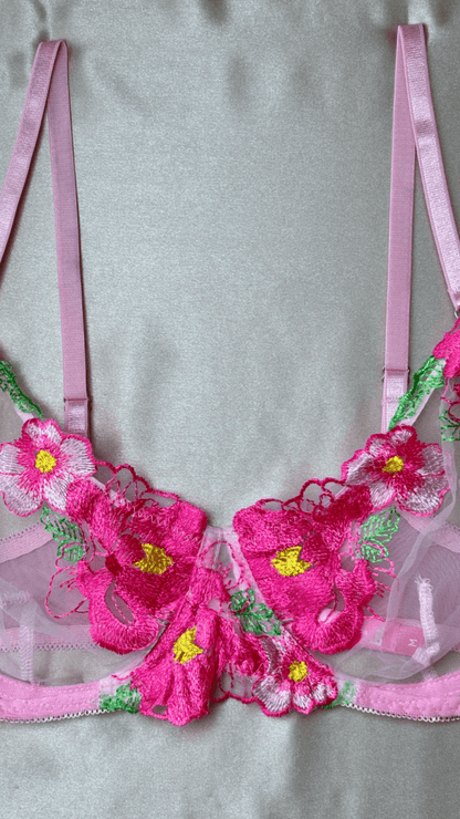 Eden Light Pink Bra - TRÈS FOU OR SOMETHING